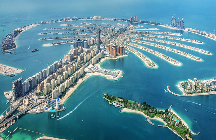 Искусственный остров в Дубае