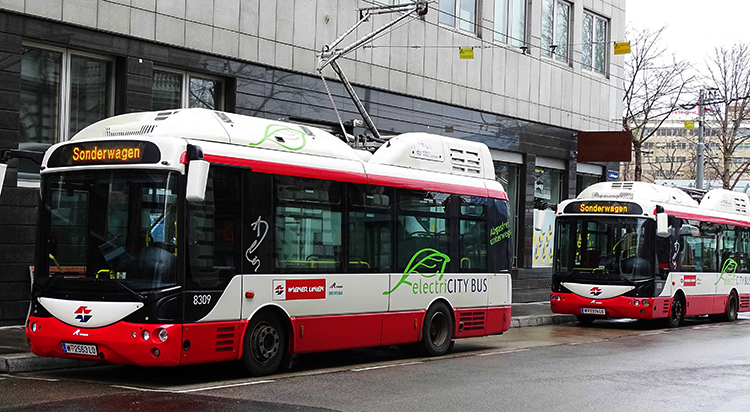 Автобусы в Вене