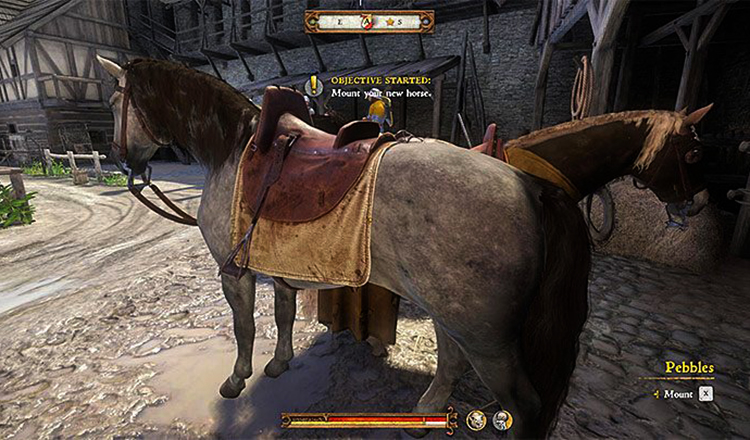 Лошадь в игре Kingdom Come: Deliverance