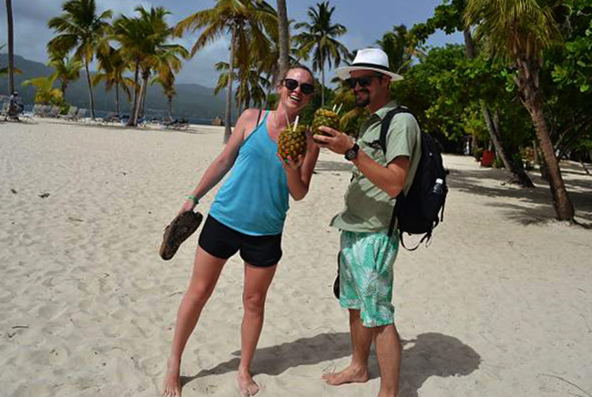 Туристы в Доминикане