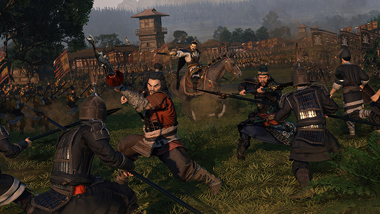 Сражение в игре Total War: Three Kingdoms