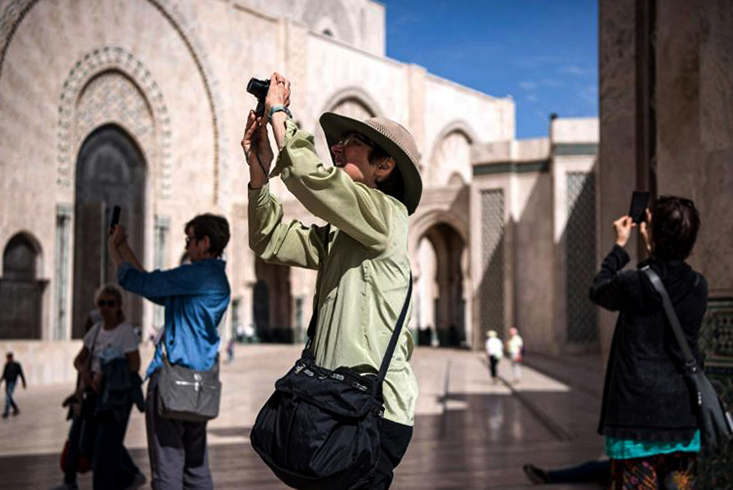 Туристы в Марокко